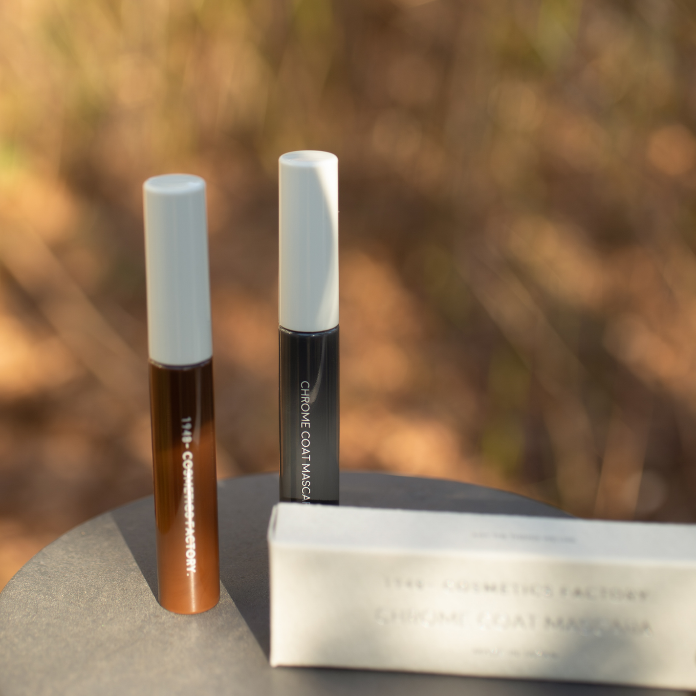 イチキューヨンハチクロムコートマスカラ　アンバーブラウン