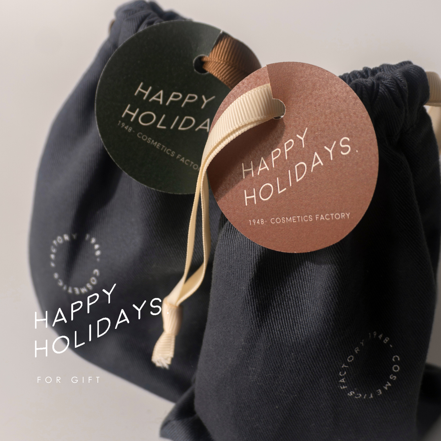 【HOLIDAY限定】ギフトラッピング巾着（全商品対象）