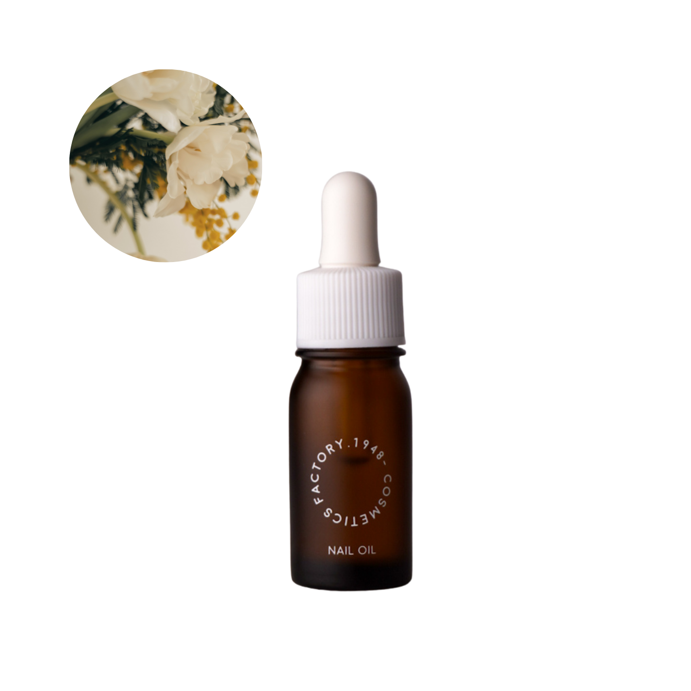 イチキューヨンハチネイルオイル ホワイトフローラル