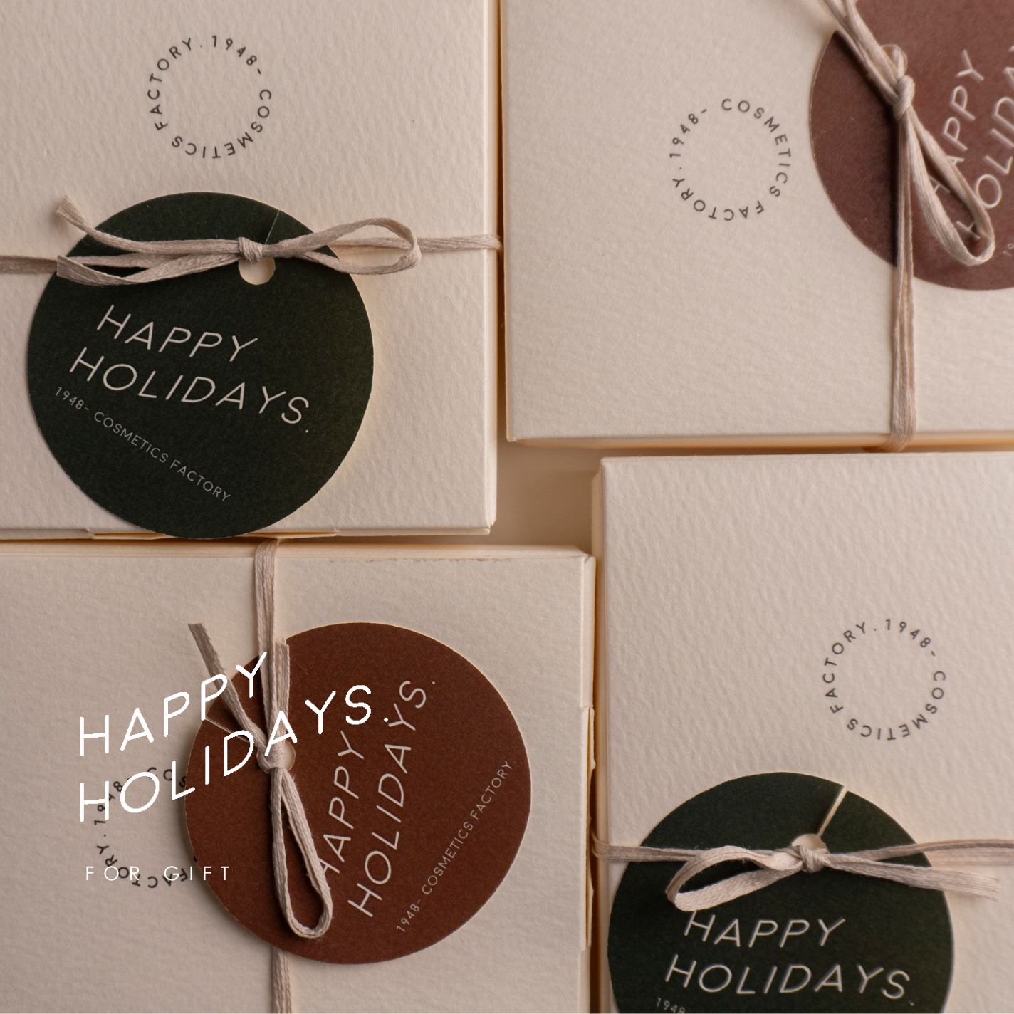 【HOLIDAY限定】ギフトラッピングＢＯＸ（ネイルカラー・ネイルオイル）