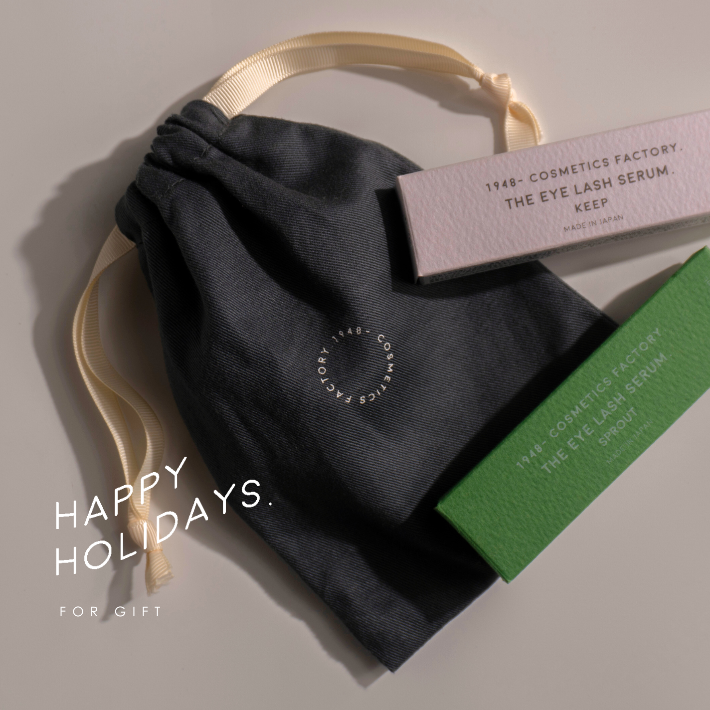 【HOLIDAY限定】ギフトラッピング巾着（全商品対象）