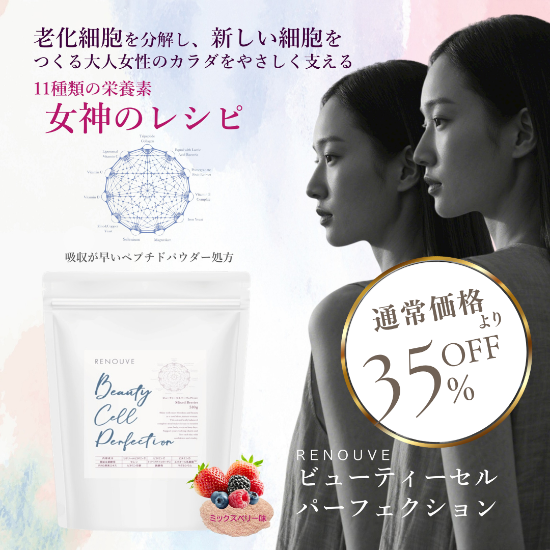 【35%OFF毎月定期】ビューティーセルパーフェクション
