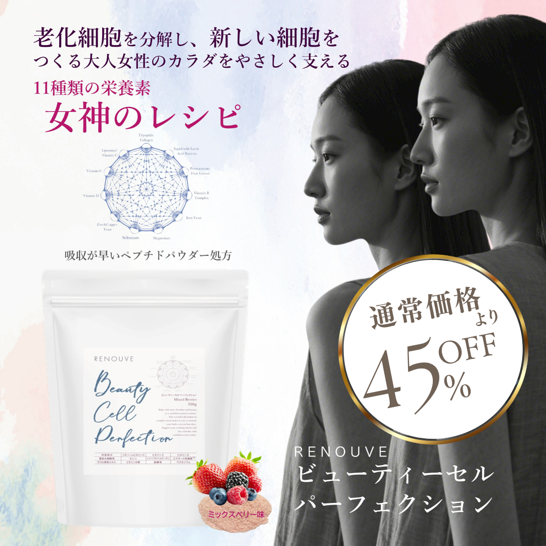 【45%OFF3ヶ月ごとにお届け定期】ビューティーセルパーフェクション3個セット