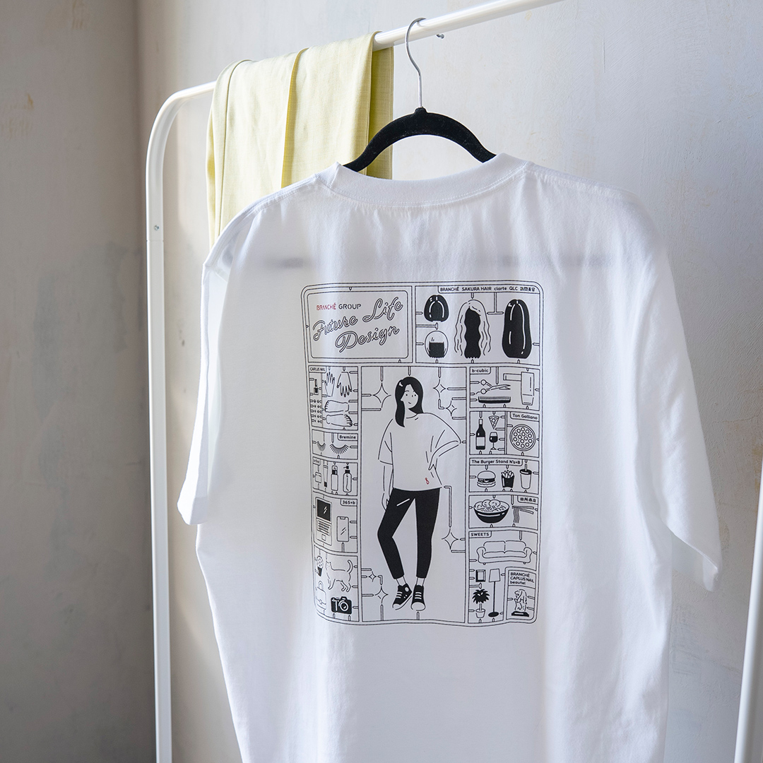 【予約受付】ブランシェグループ｜オリジナル Tシャツ｜春日井市公認 「春日井を、着よう。」コラボ Tシャツ サイズ: M