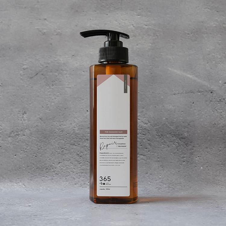 【旧ラベル|30%OFF】365+b｜R シャンプー｜リペア (ボトル)