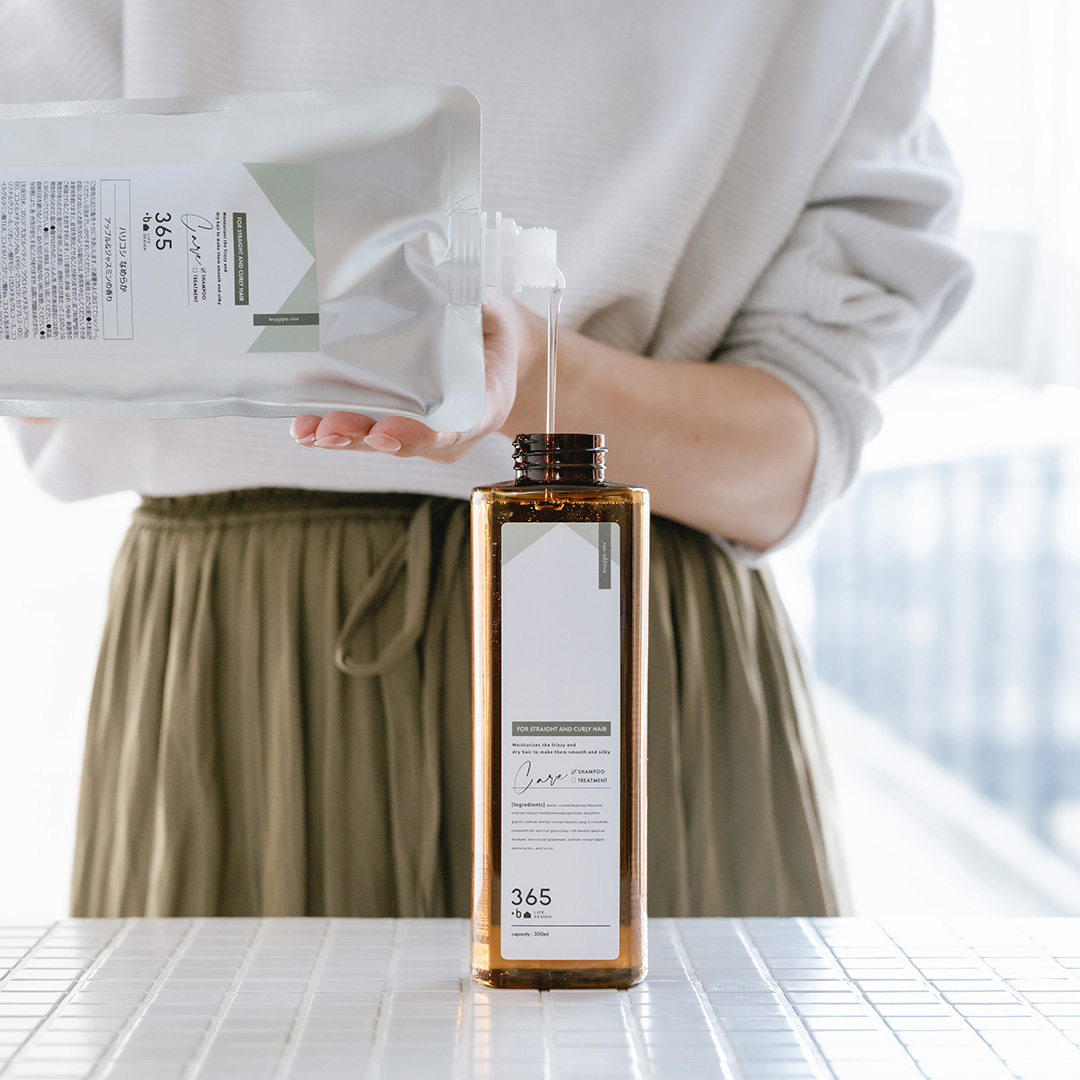 【旧ラベル|30%OFF】365+b｜C シャンプー｜ケア (詰め替え)