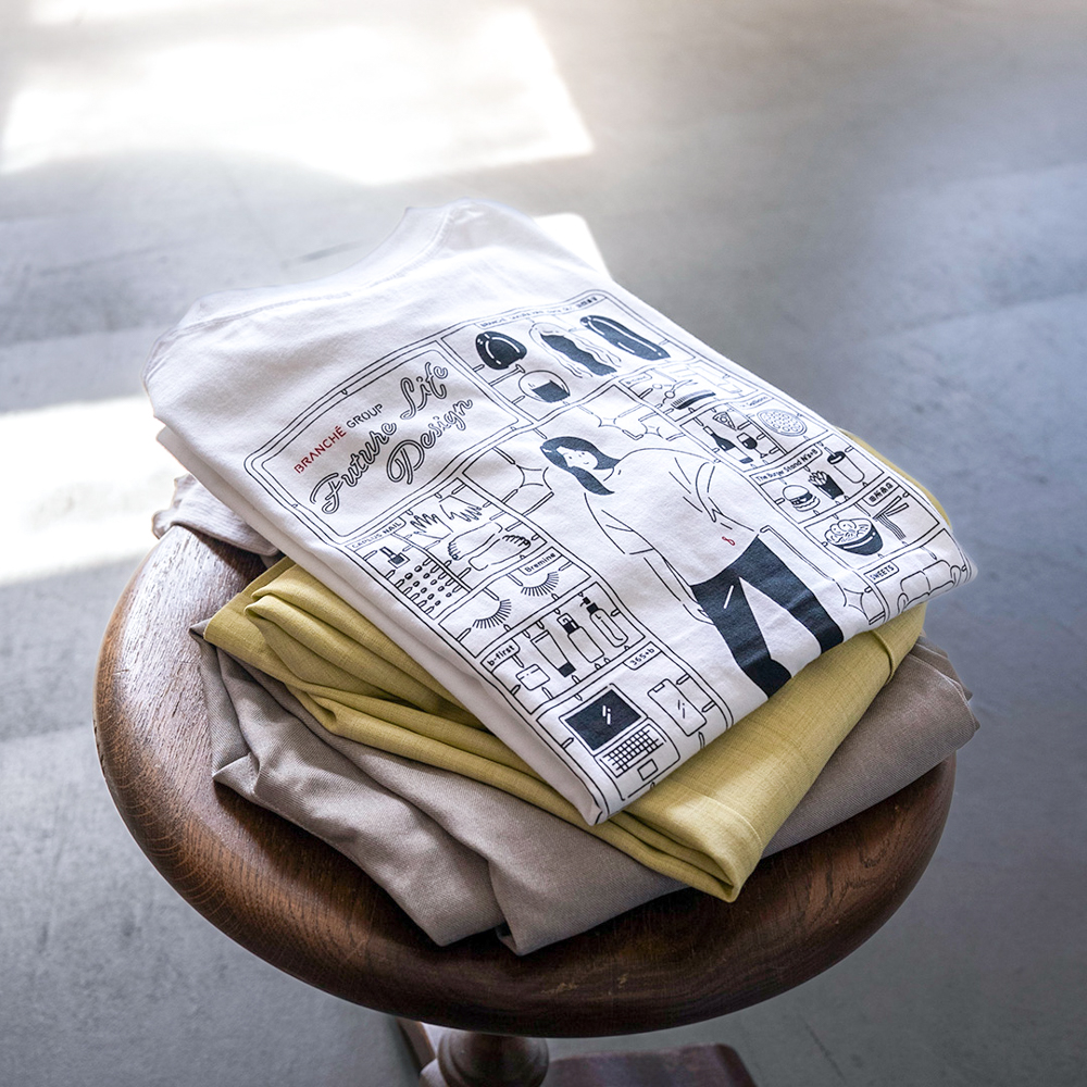 【予約受付】ブランシェグループ｜オリジナル Tシャツ｜春日井市公認 「春日井を、着よう。」コラボ Tシャツ サイズ: M