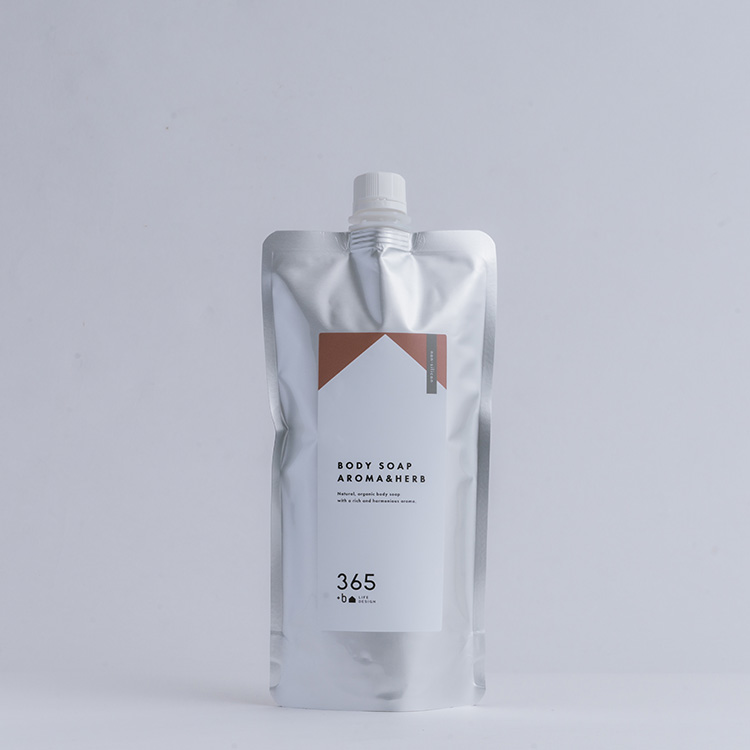 【旧ラベル|30%OFF】365+b｜ボディーソープ｜アロマ＆ハーブ (詰め替え)