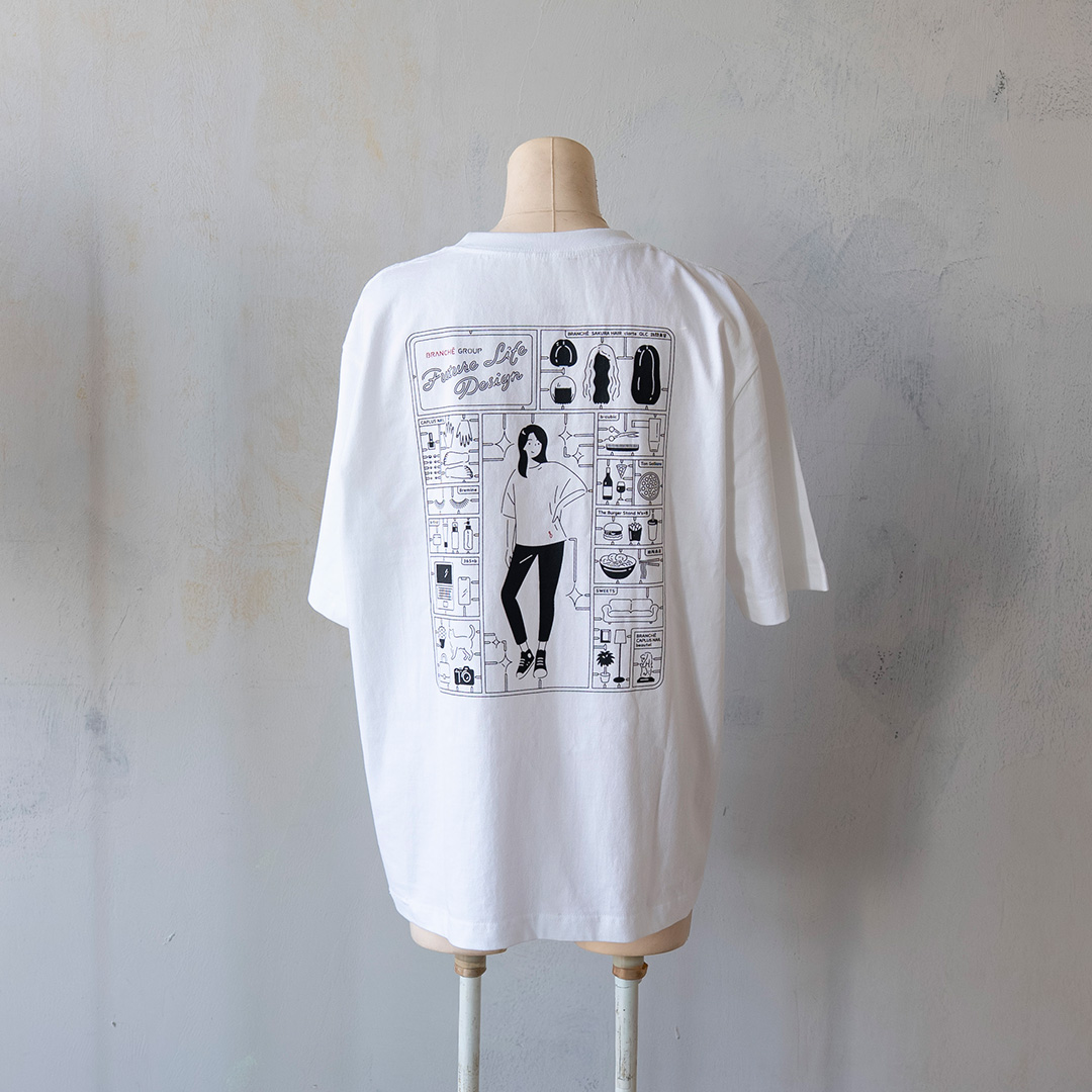 【予約受付】ブランシェグループ｜オリジナル Tシャツ｜春日井市公認 「春日井を、着よう。」コラボ Tシャツ サイズ: M