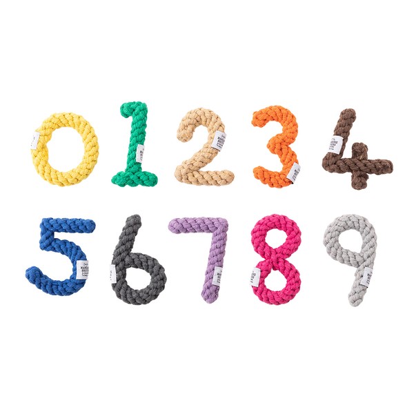 ナンバーロープトイ 数字: 0