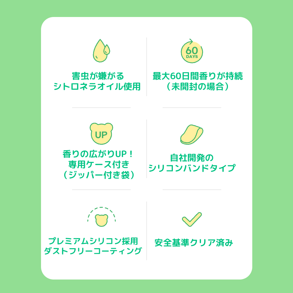 ヘイトミーバンド カラー: レモン