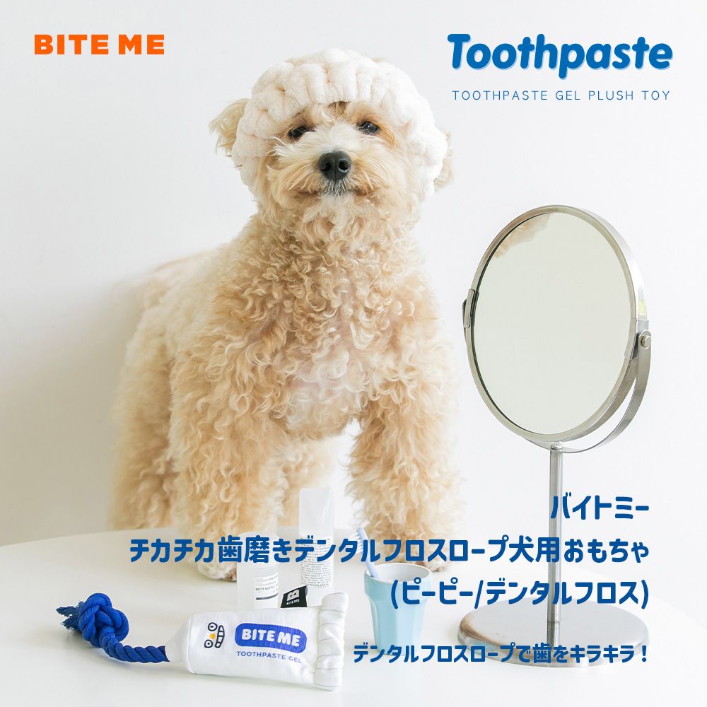 歯磨き粉 ロープ おもちゃ