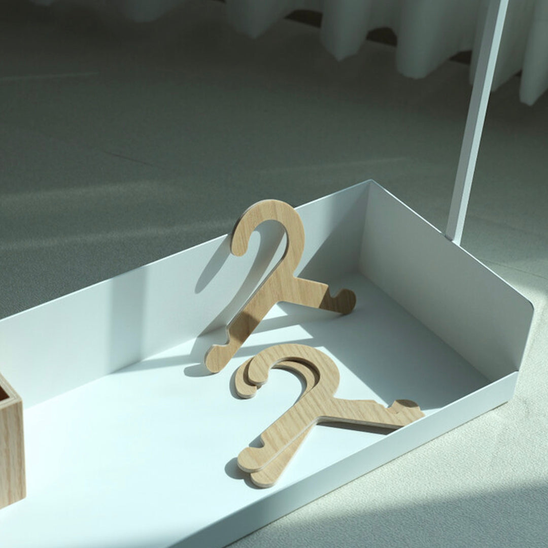 ※予約販売【andantte】Wood Hanger（5本セット） サイズ: S