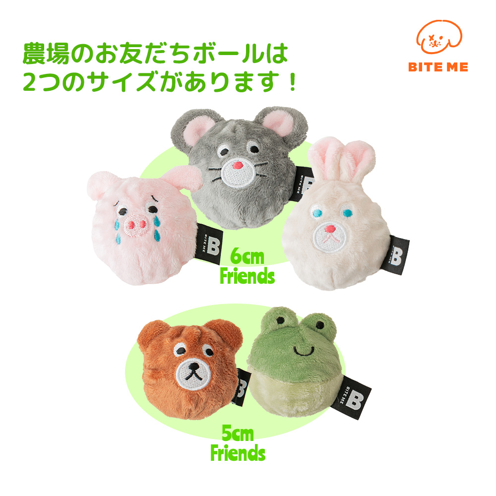 農場のお友だちボールおもちゃ（カエル）