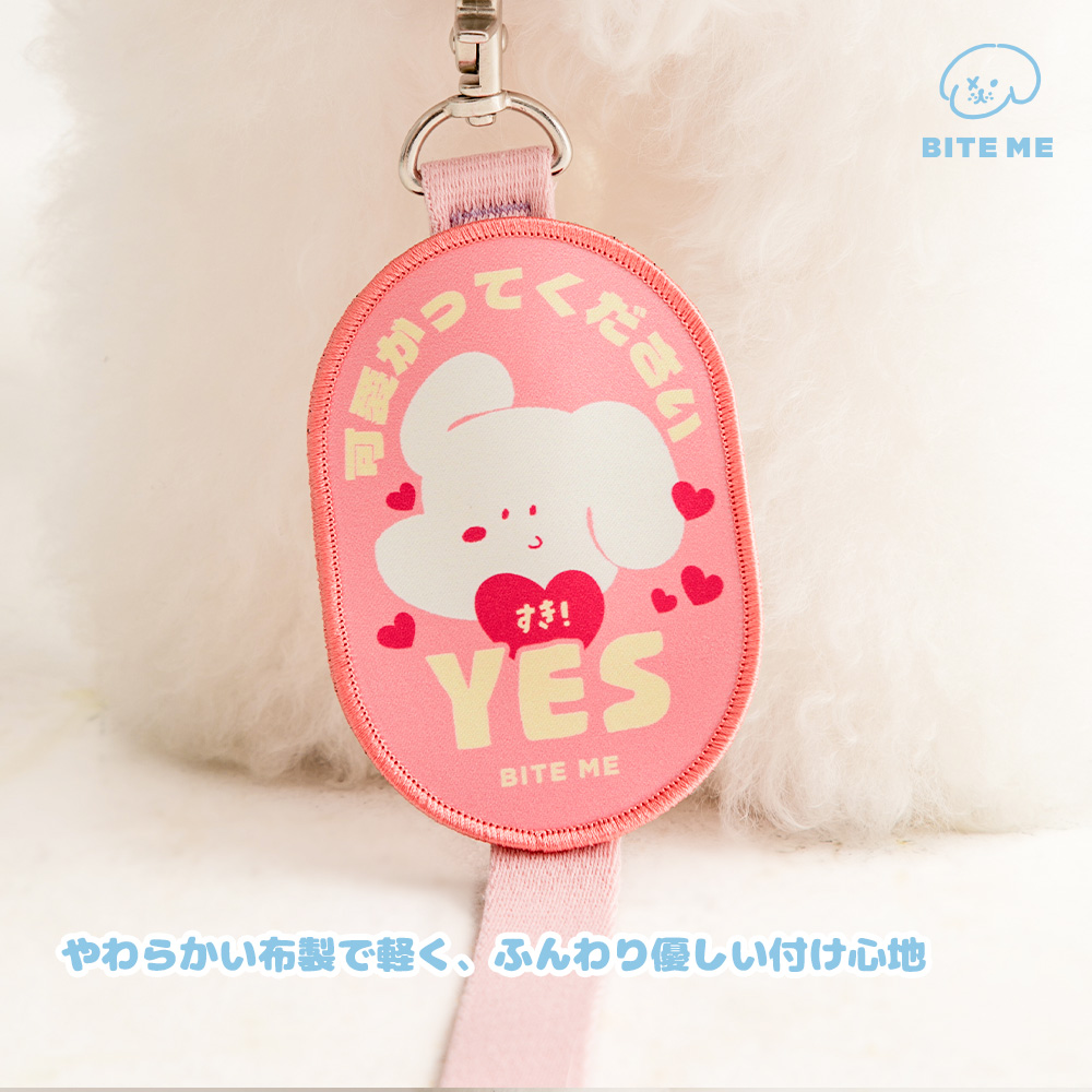 お散歩メッセージワッペン 種類: Yes
