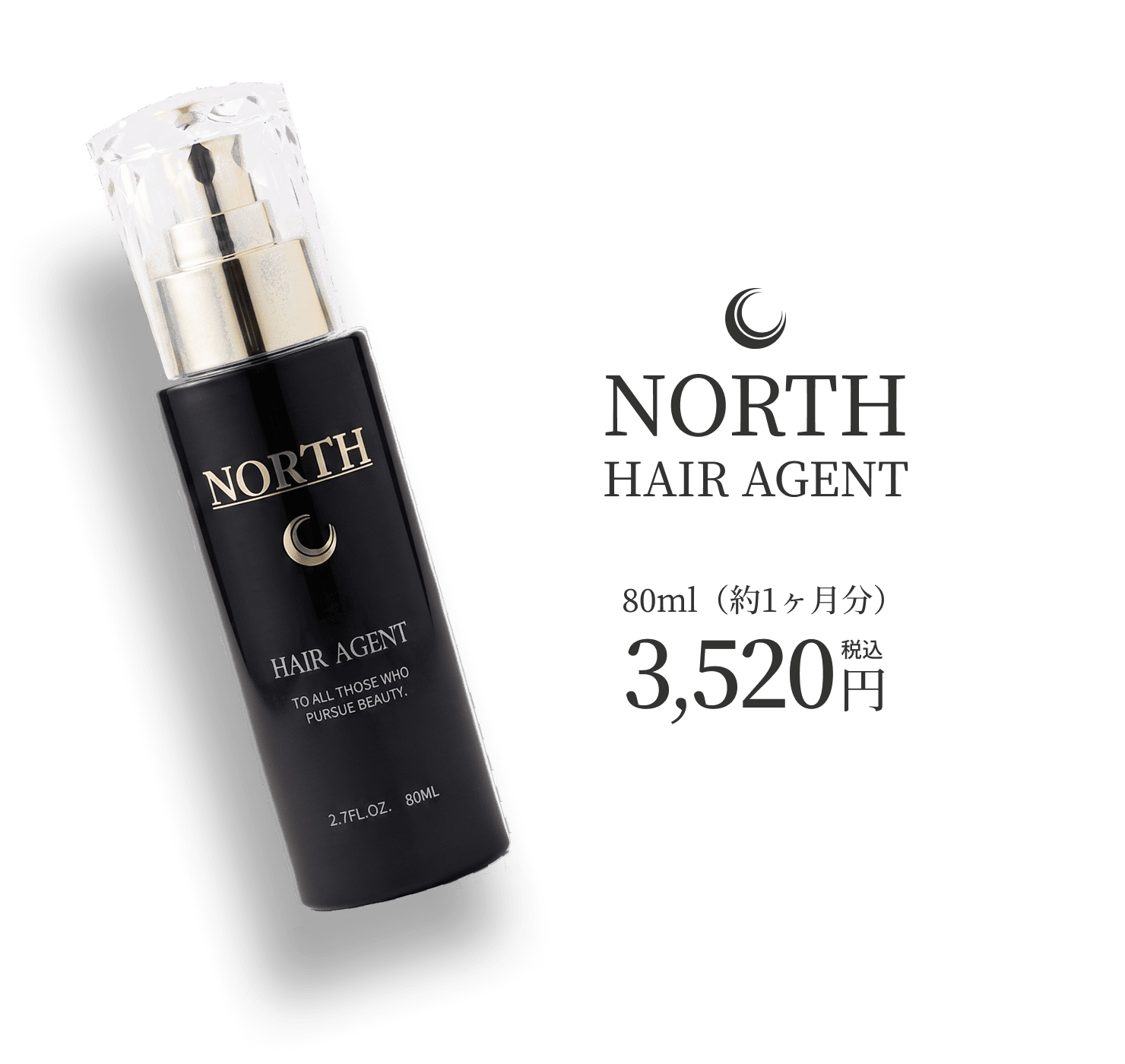 NORTH HAIR AGENT 3,520円