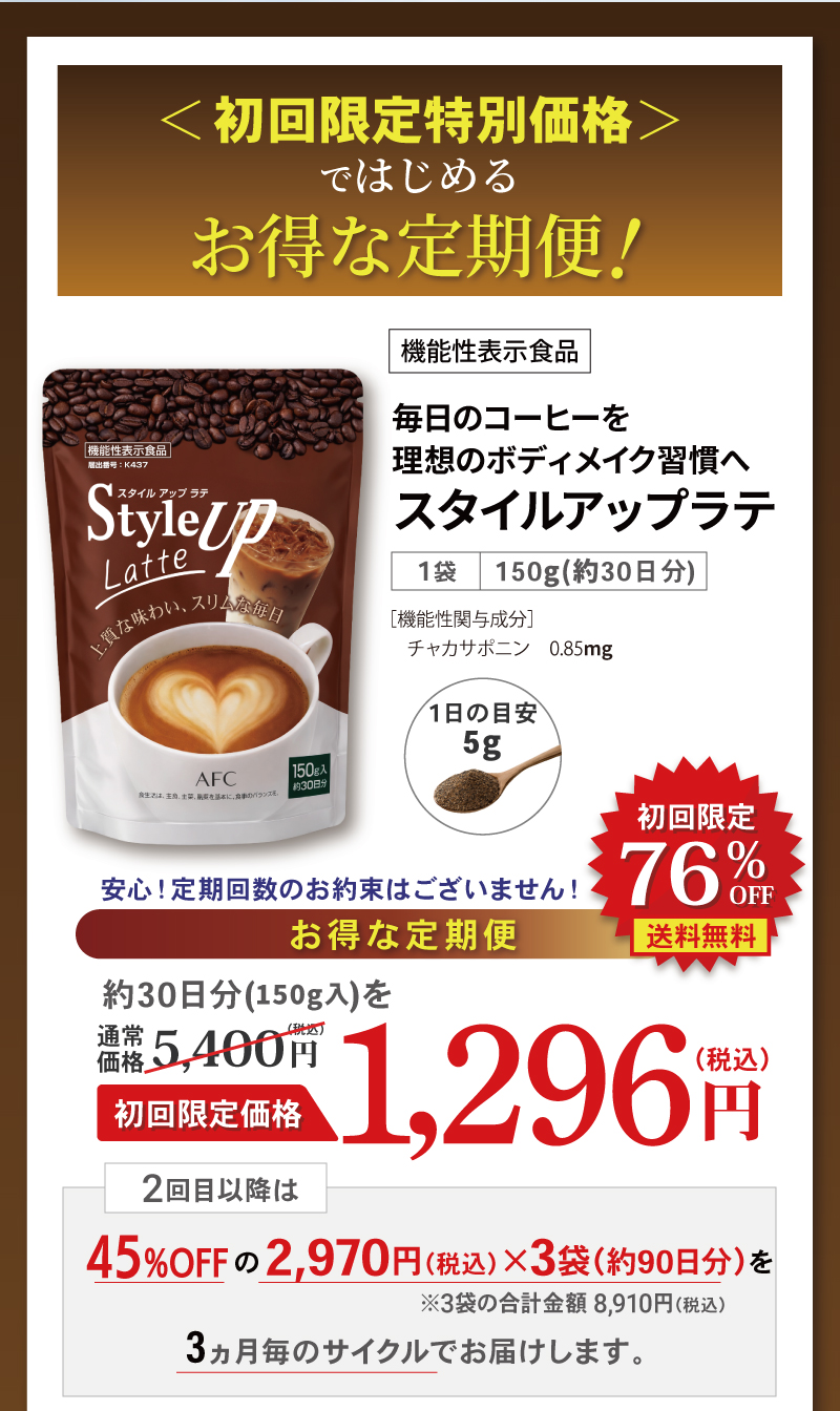 定期便 初回限定76％OFF
