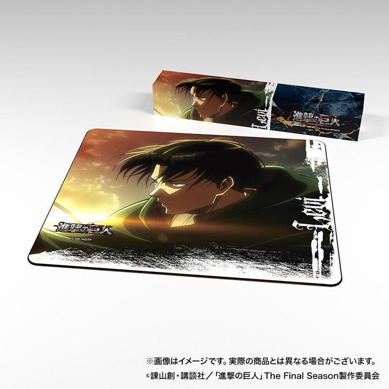 進撃の巨人 進撃のゲーミングマウスパッド【リヴァイA】