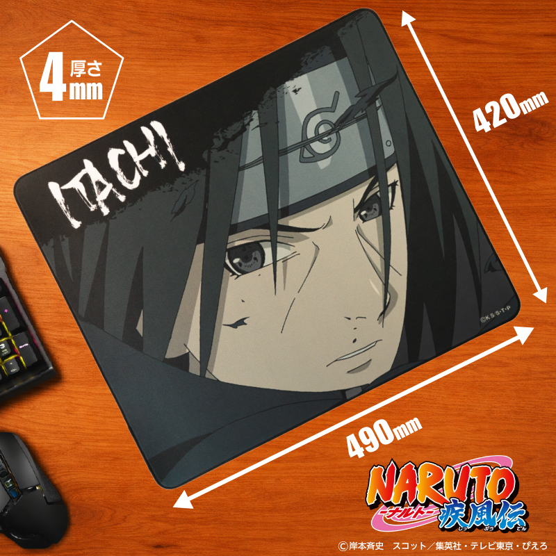 NARUTO-ナルト- 疾風伝 ゲーミングマウスパッド【ITACHI】