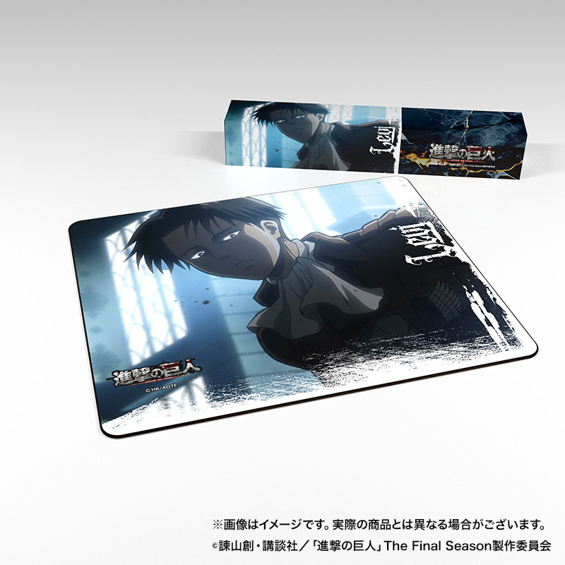 進撃の巨人 進撃のゲーミングマウスパッド【リヴァイB】