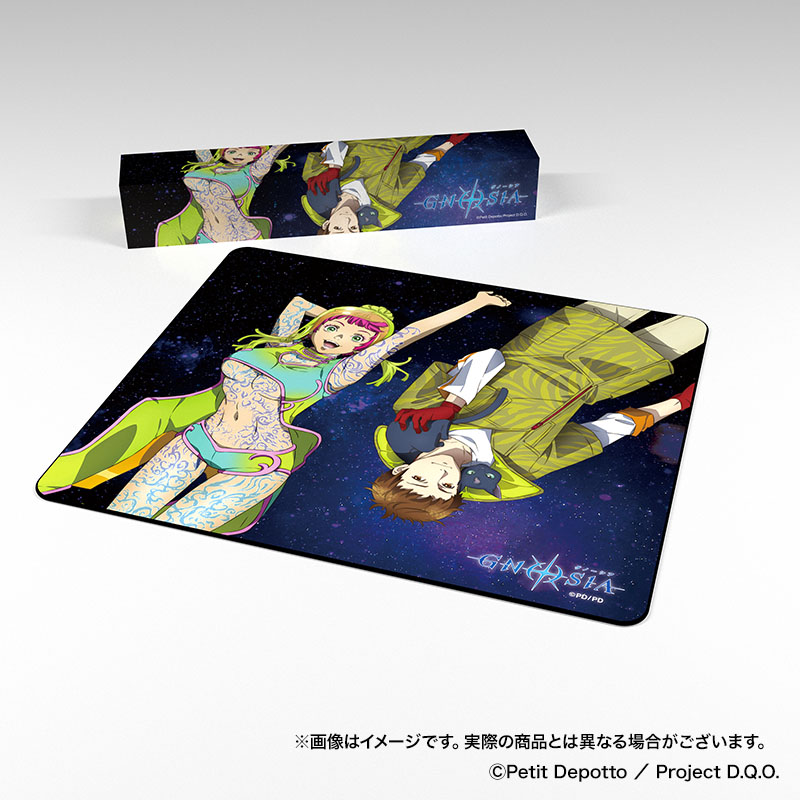 アニメ GNOSIA グノーシア ゲーミングマウスパッド【コメット／シピ】