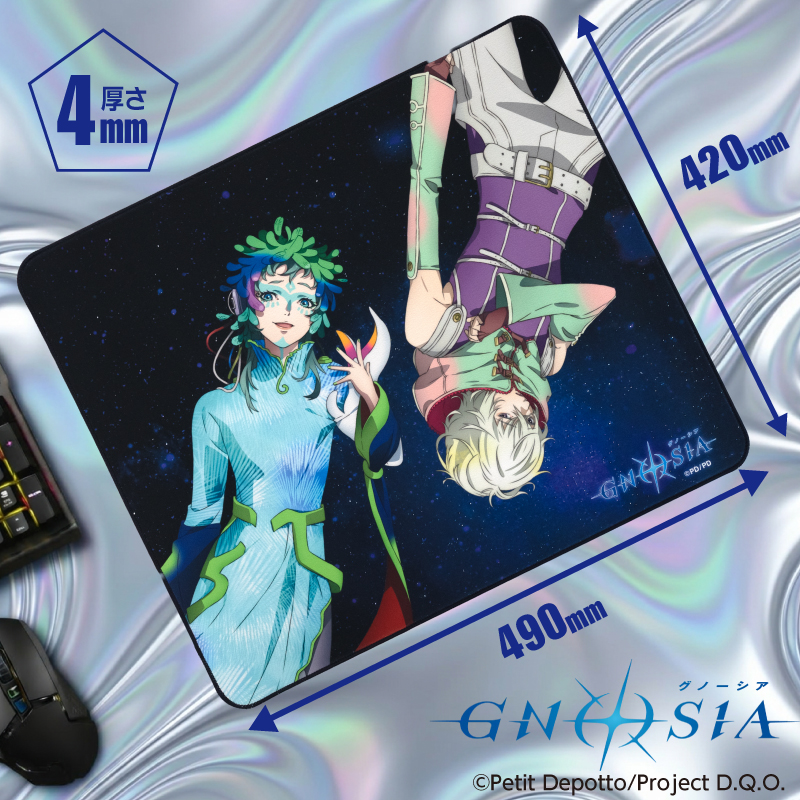 アニメ GNOSIA グノーシア ゲーミングマウスパッド【ラキオ／レムナン】