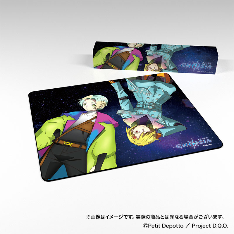 アニメ GNOSIA グノーシア ゲーミングマウスパッド【ユーリ／セツ】