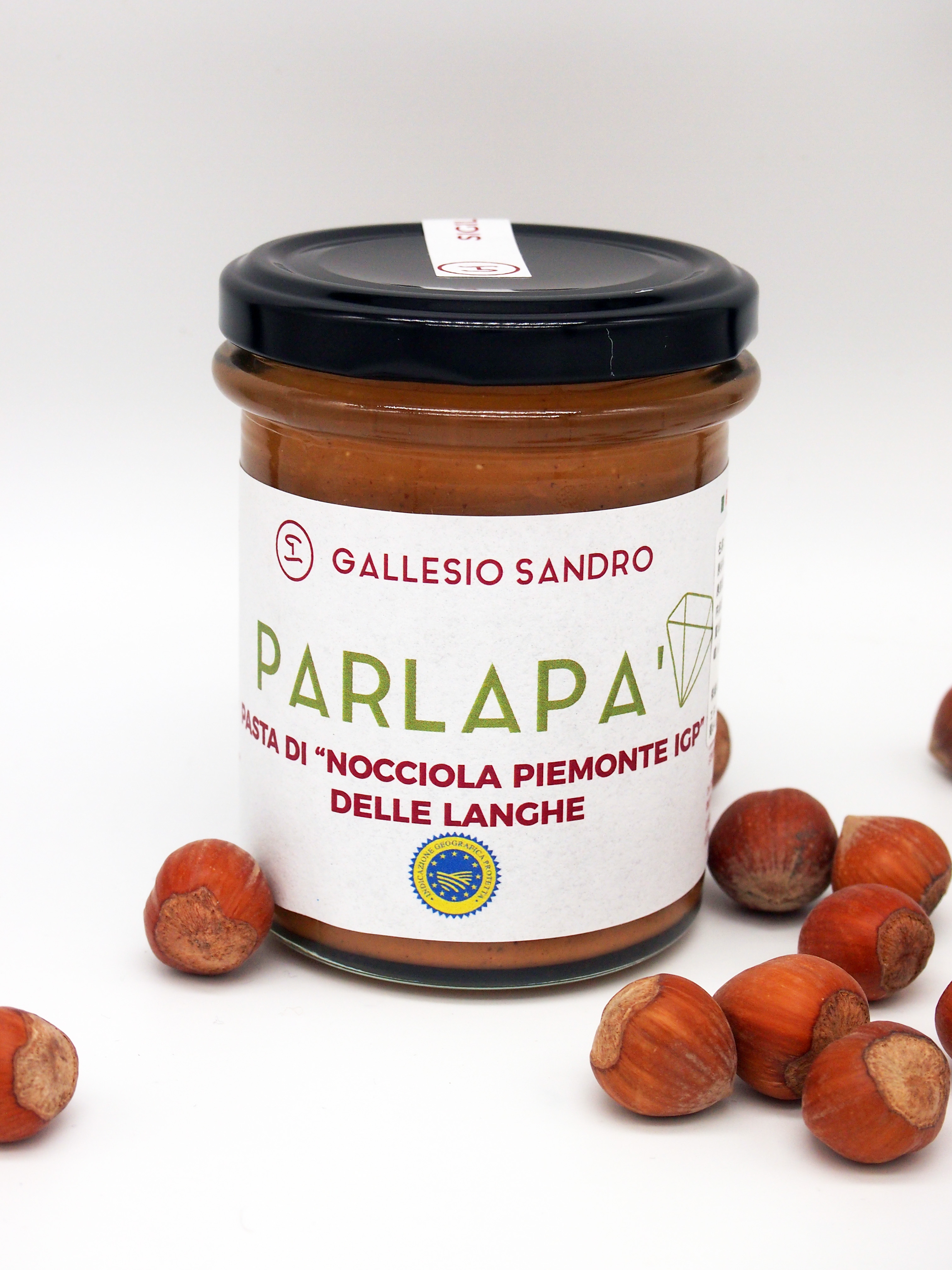  PARLAPA ピエモンテIGPヘーゼルナッツペースト　200g