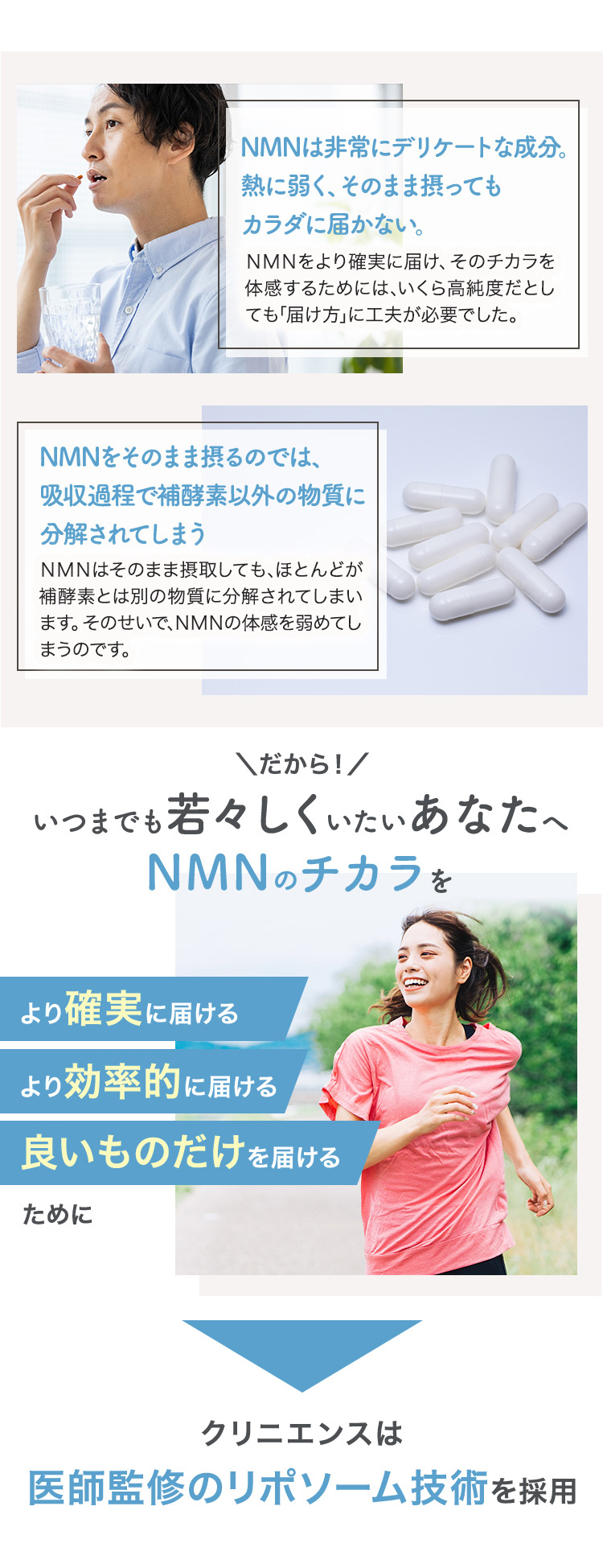 Clinience(クリニエンス)リポソームNMNサプリメント