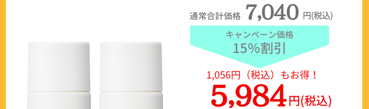 キャンペーン価格5,984円