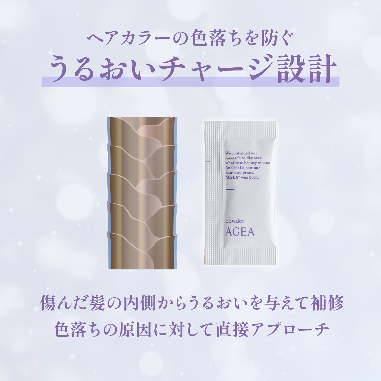 AGEA powder<br><font size=1>シャンプーブースター 1g×30包</font>