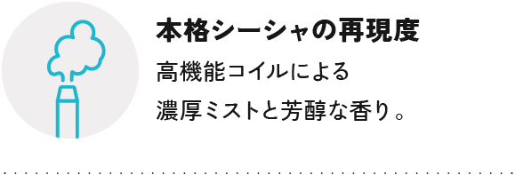 本格シーシャの再現度