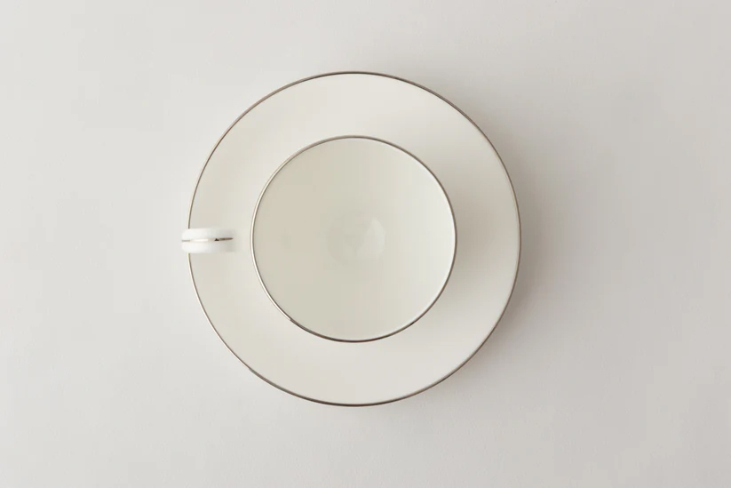 ノリタケ製 ティーカップ＆ソーサーセット（George Steuart Tea ロゴ入り）