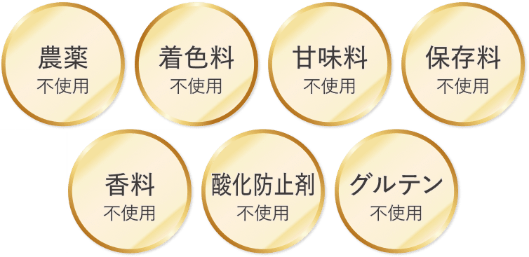農薬 着色料 甘味料 保存料 香料 酸化防止剤 グルテン