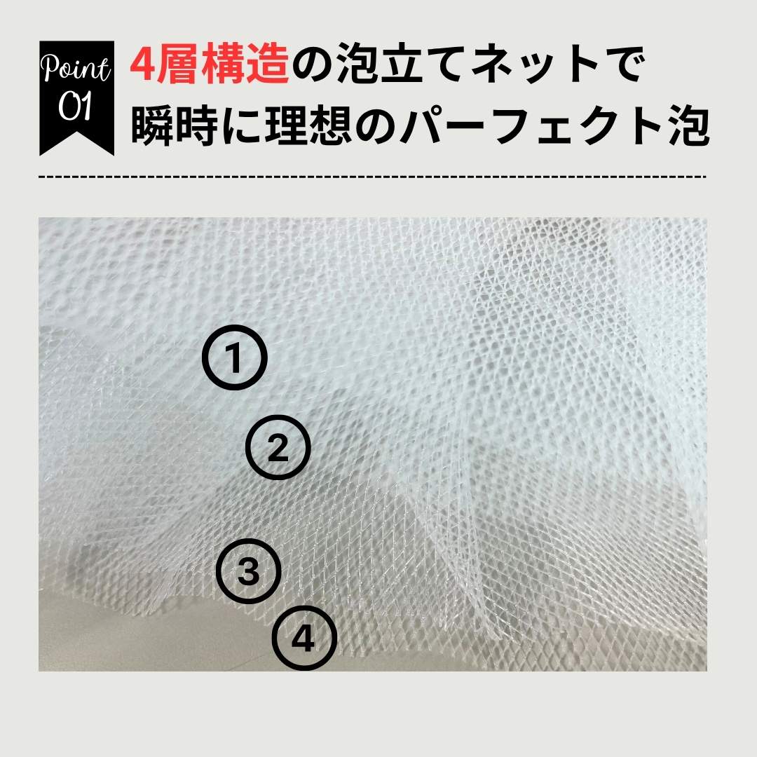 Satochika Soap 「大豆」　史上最高の洗顔体験　1100円お試しセット！！楽天1番人気の泡立てネットとセット！送料無料