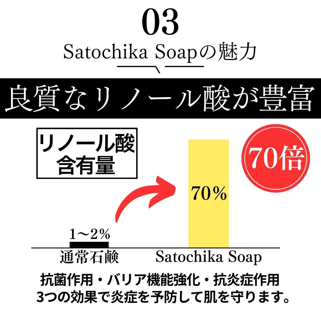 Satochika Soap 「麻」　　　定期購入