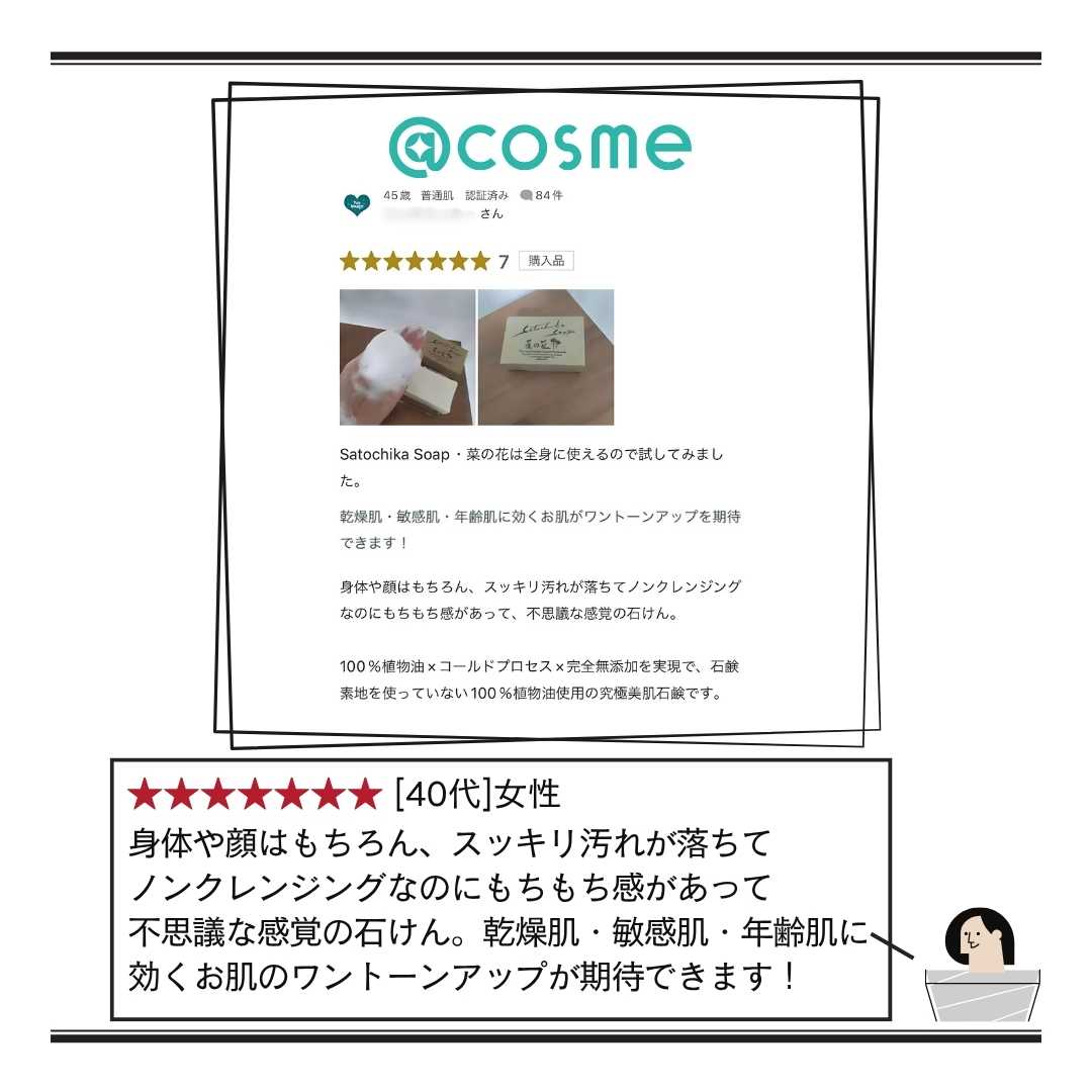 Satochika Soap「菜の花」　500円ワンコインお試しセット！！送料無料お1人様1回限り