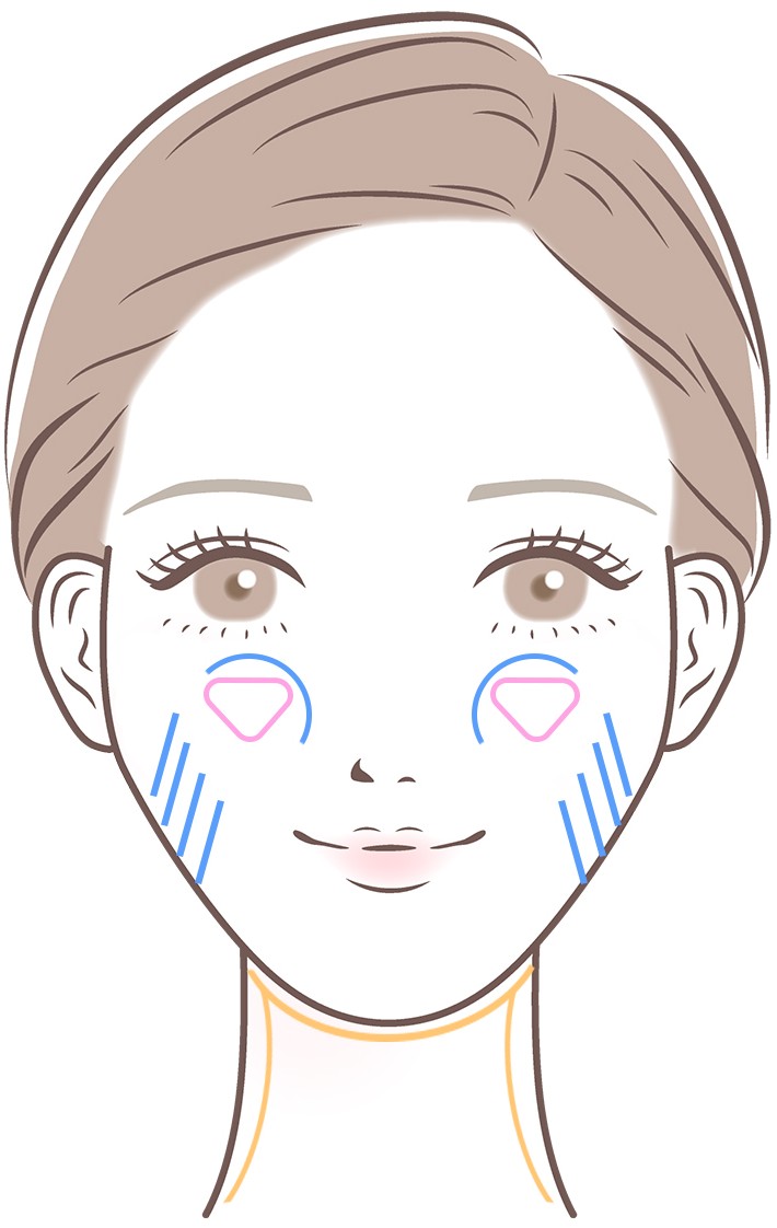 げっそり見えが気になる方のメイク方法