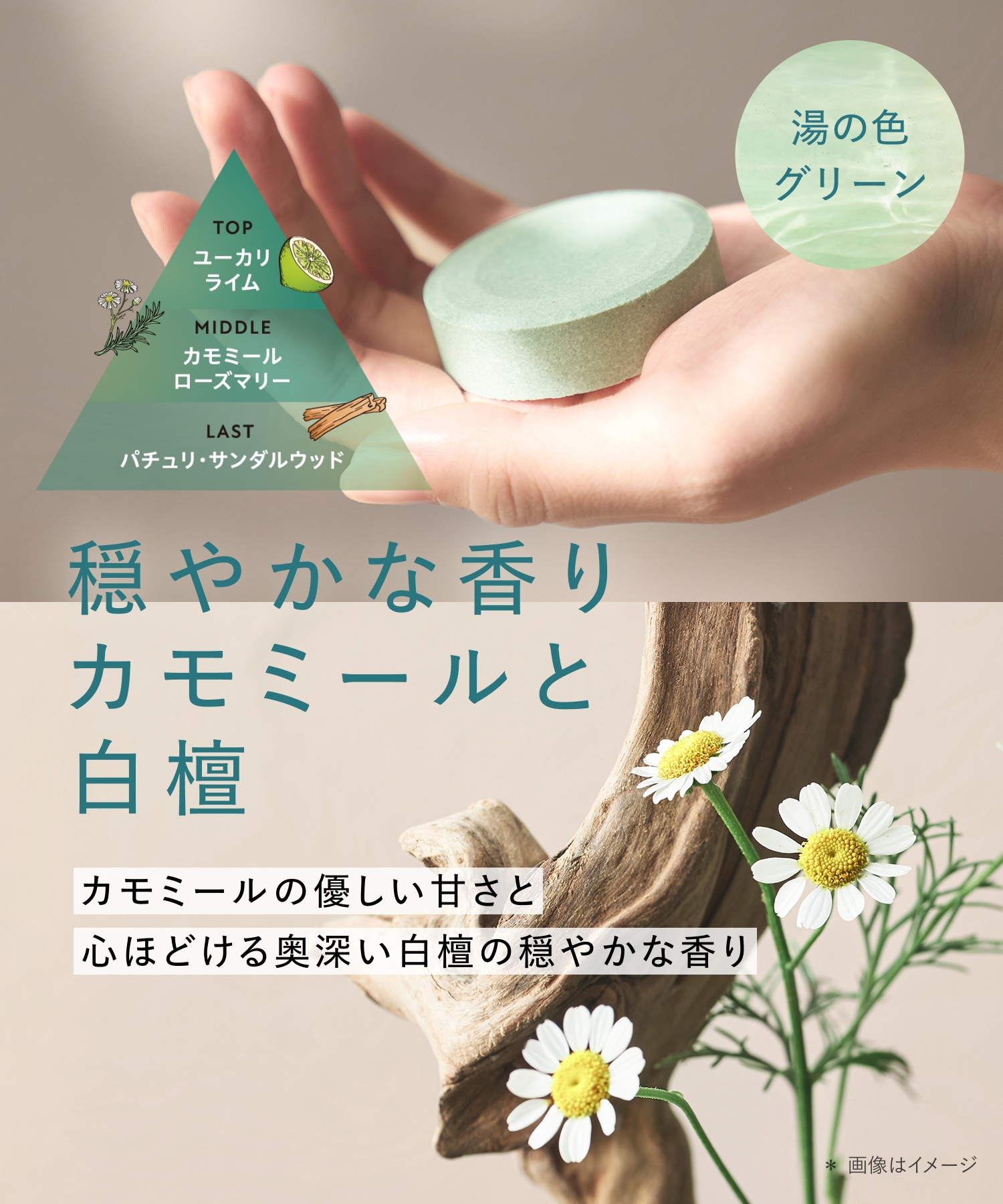 BOTANIST ボタニスト ボタニカルバスタブレット 6錠入り
