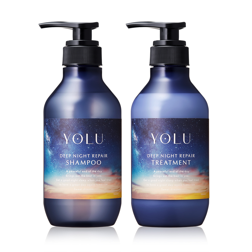 YOLU ヨルナイトリペアシャンプー＆トリートメント ボトルセット