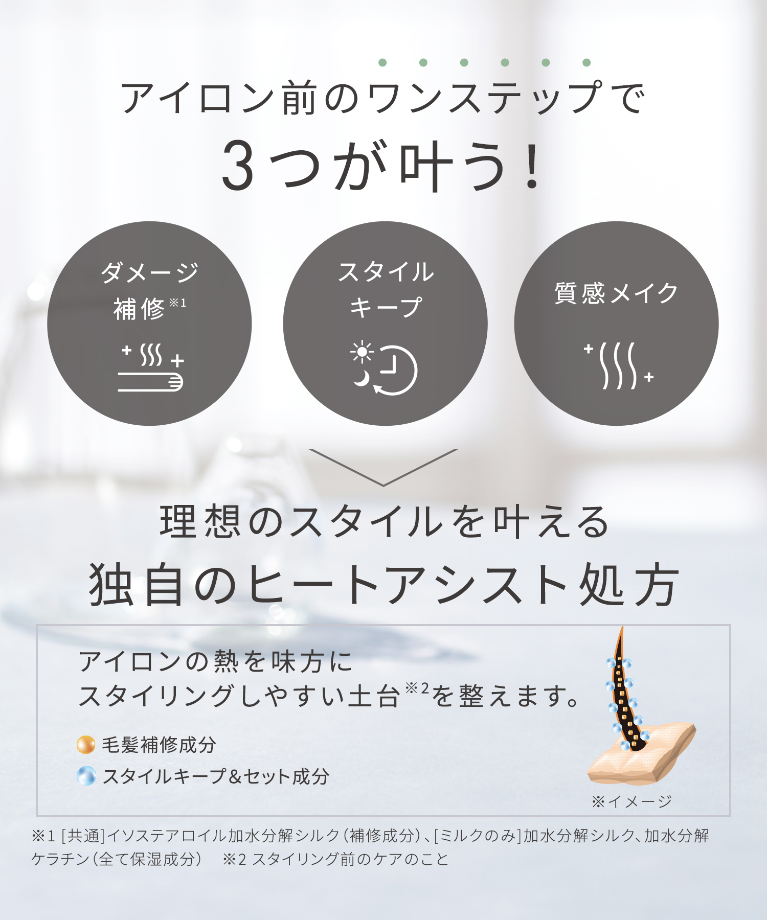 【まとめ買いで最大30%OFF】SALONIA サロニア スタイリングオイル