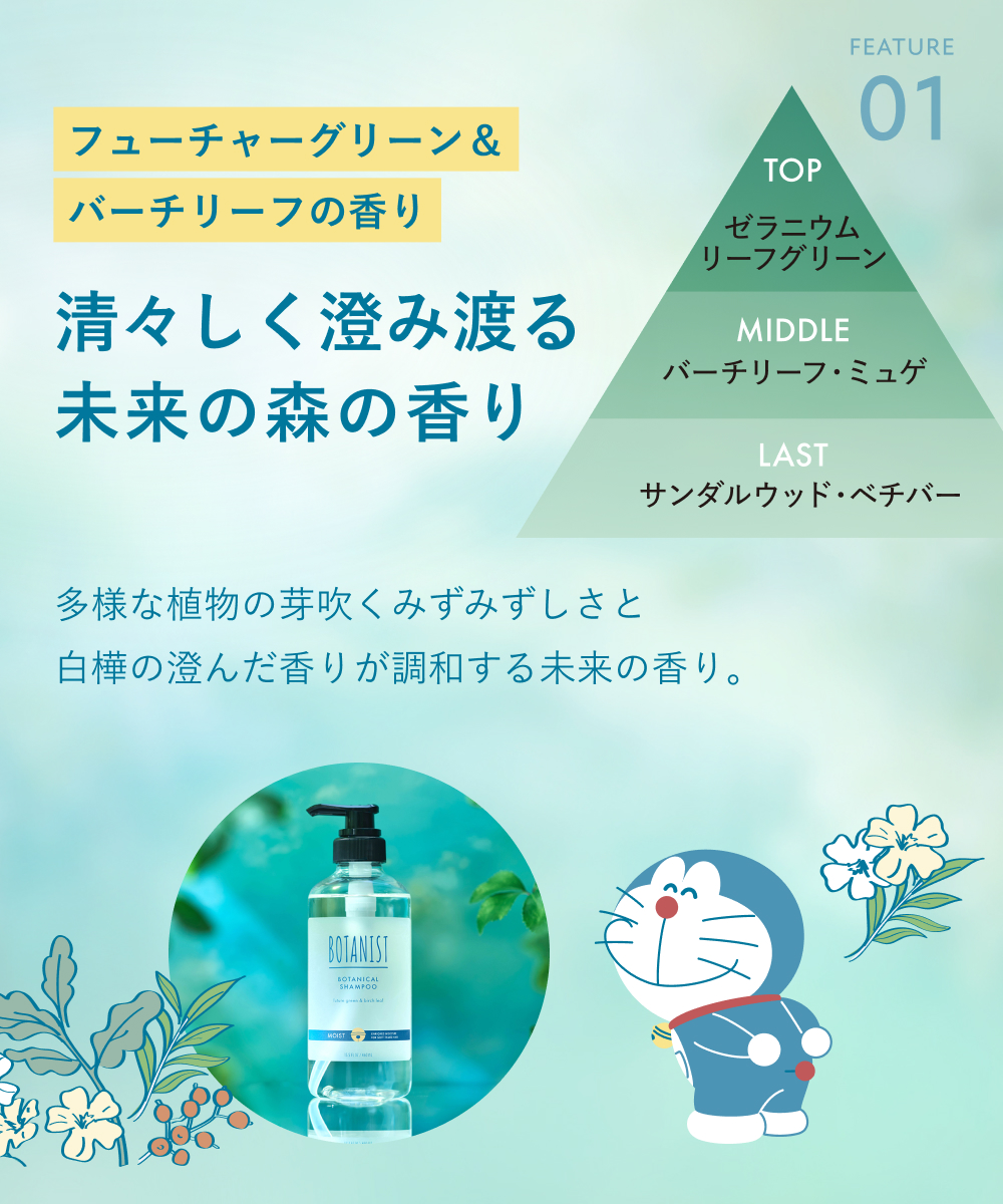 BOTANIST ボタニスト ボタニカルシャンプー Ｄデザイン