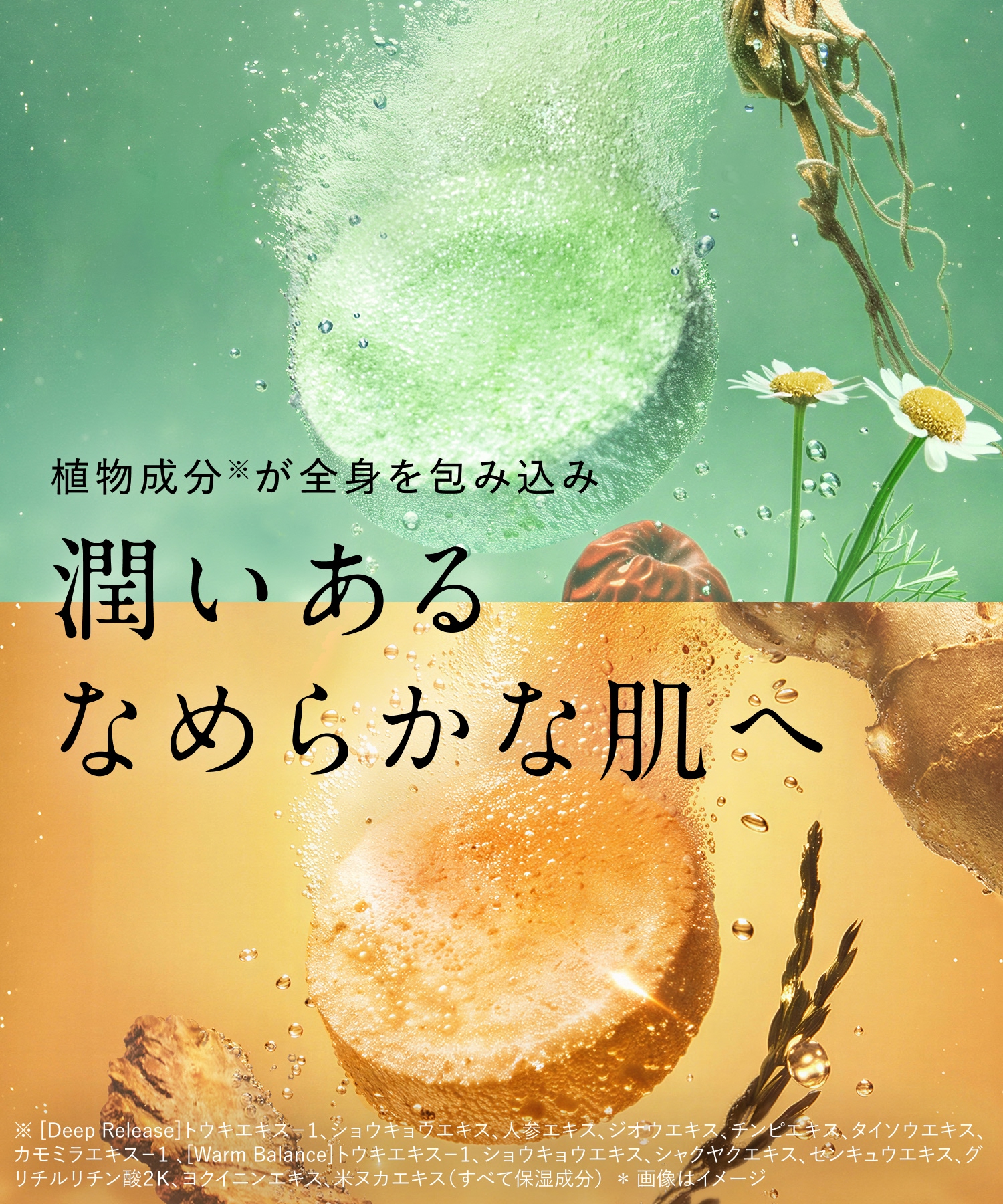 BOTANIST ボタニスト ボタニカルバスタブレット 6錠入り