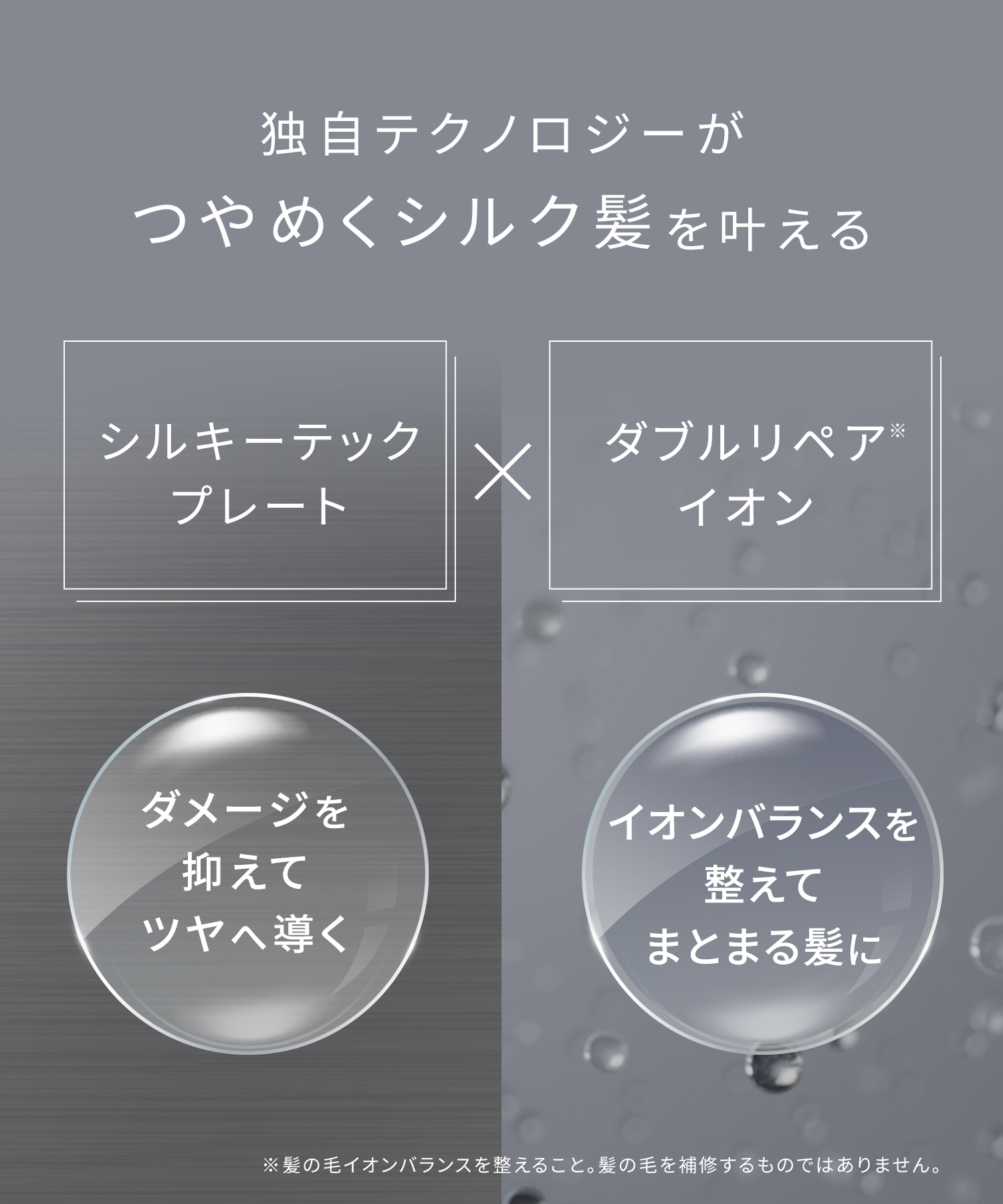 SALONIA サロニア スムースシャインヘアアイロン 