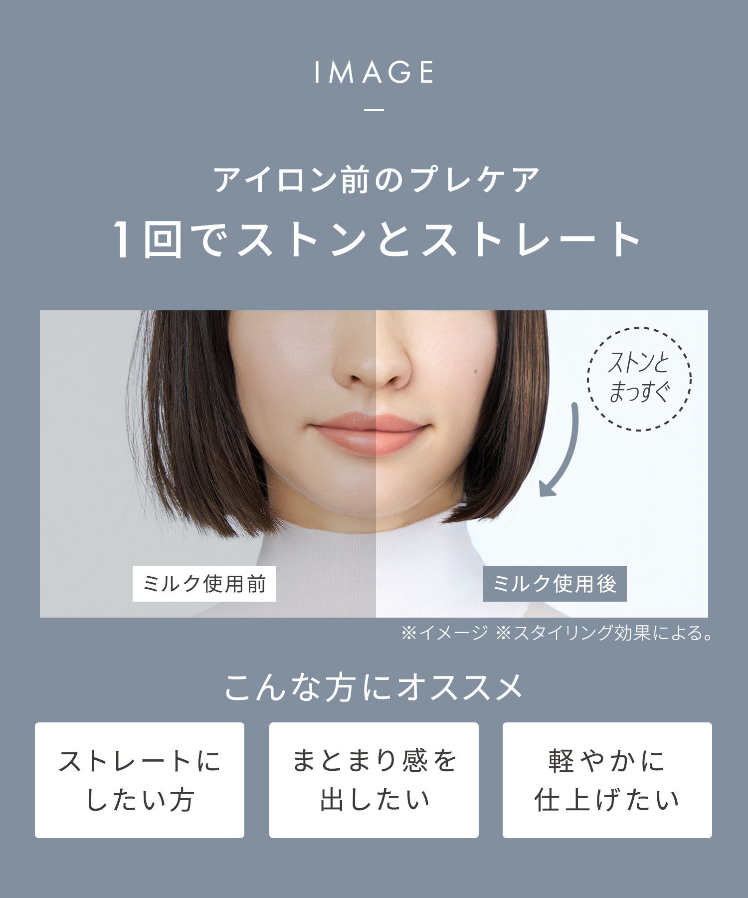 【まとめ買いで最大30%OFF】SALONIA サロニア スタイリングミルク
