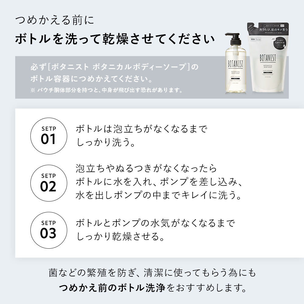 BOTANIST ボタニスト ボタニカルボディーソープ  詰替