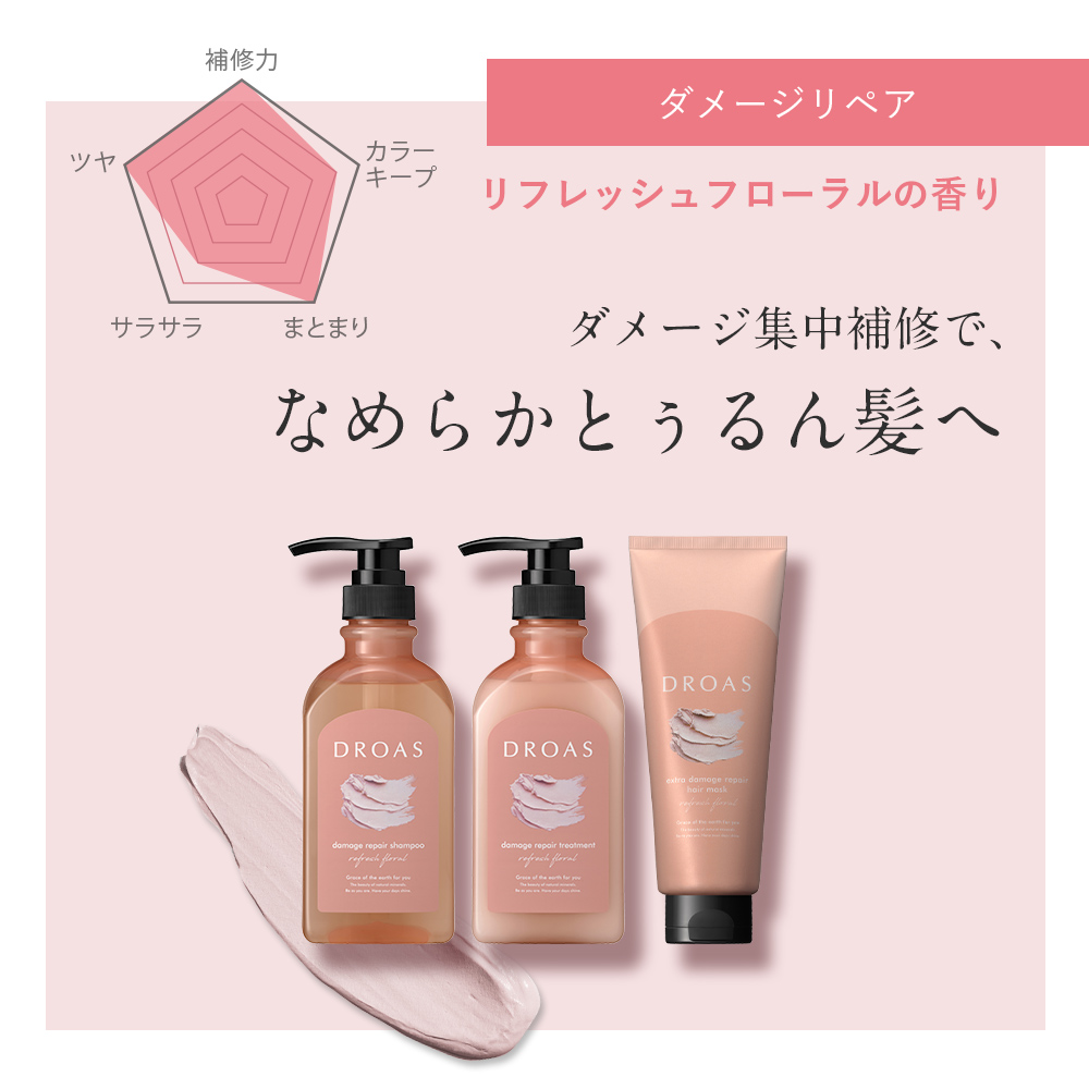 DROAS ドロアス クレイヘアマスク