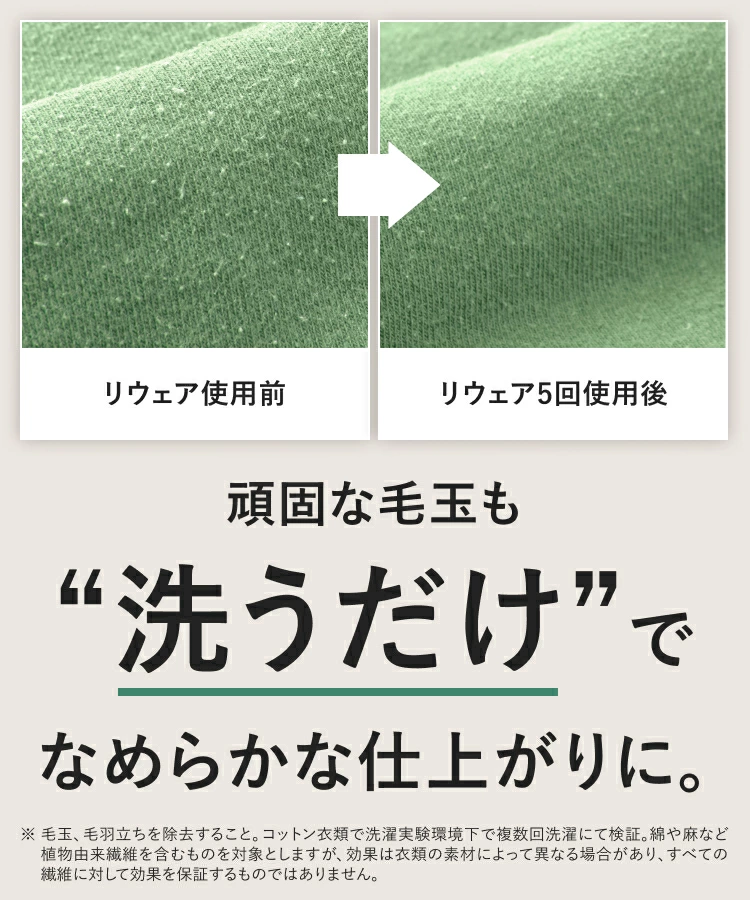 ReWEAR リウェア 再生クリーニングブースター・再生柔軟剤  ２点セット