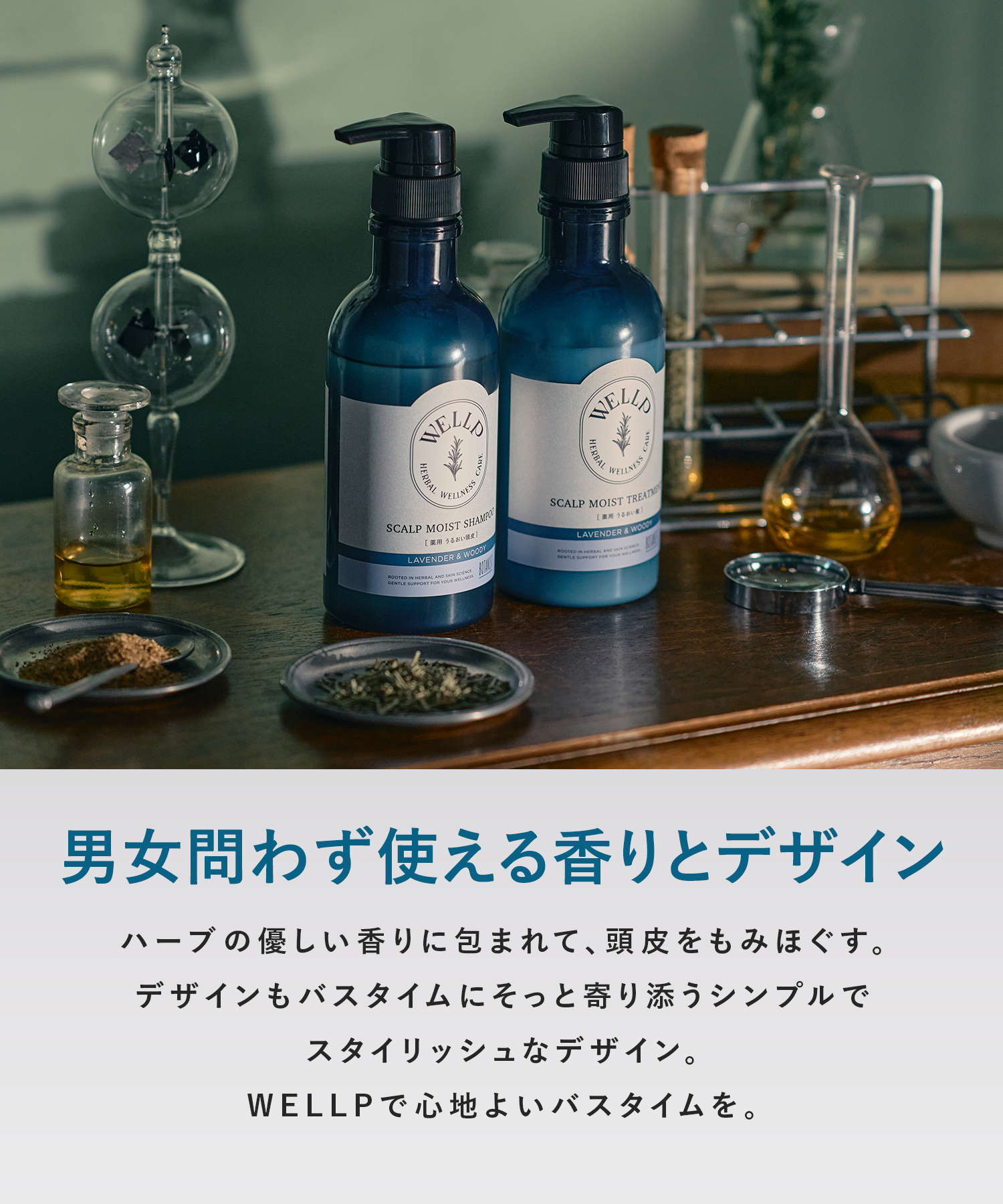 WELLP ウェルプ 薬用スカルプケアシャンプー/トリートメント【詰替】[医薬部外品]