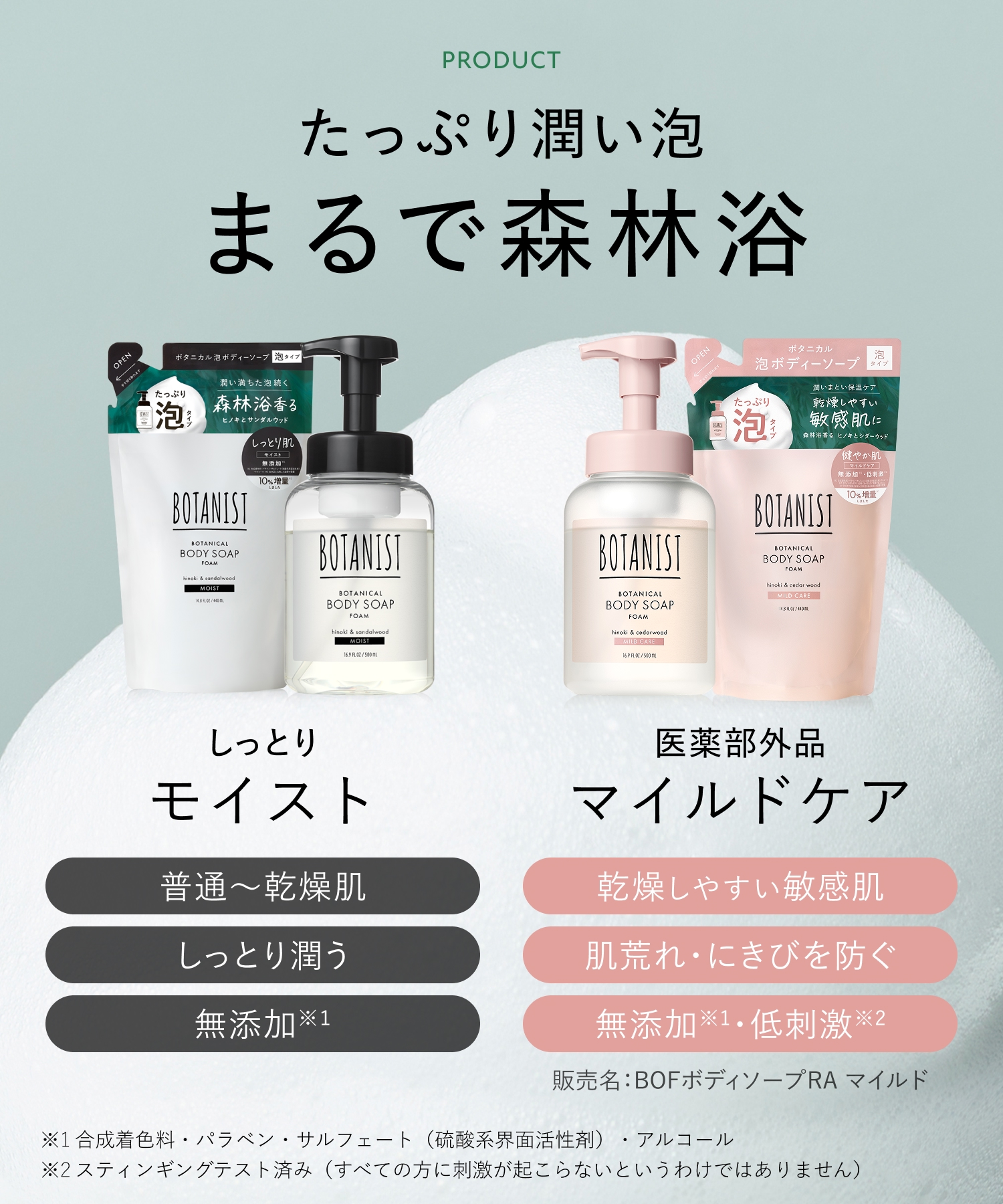 BOTANIST ボタニスト ボタニカルボディーソープ  詰替